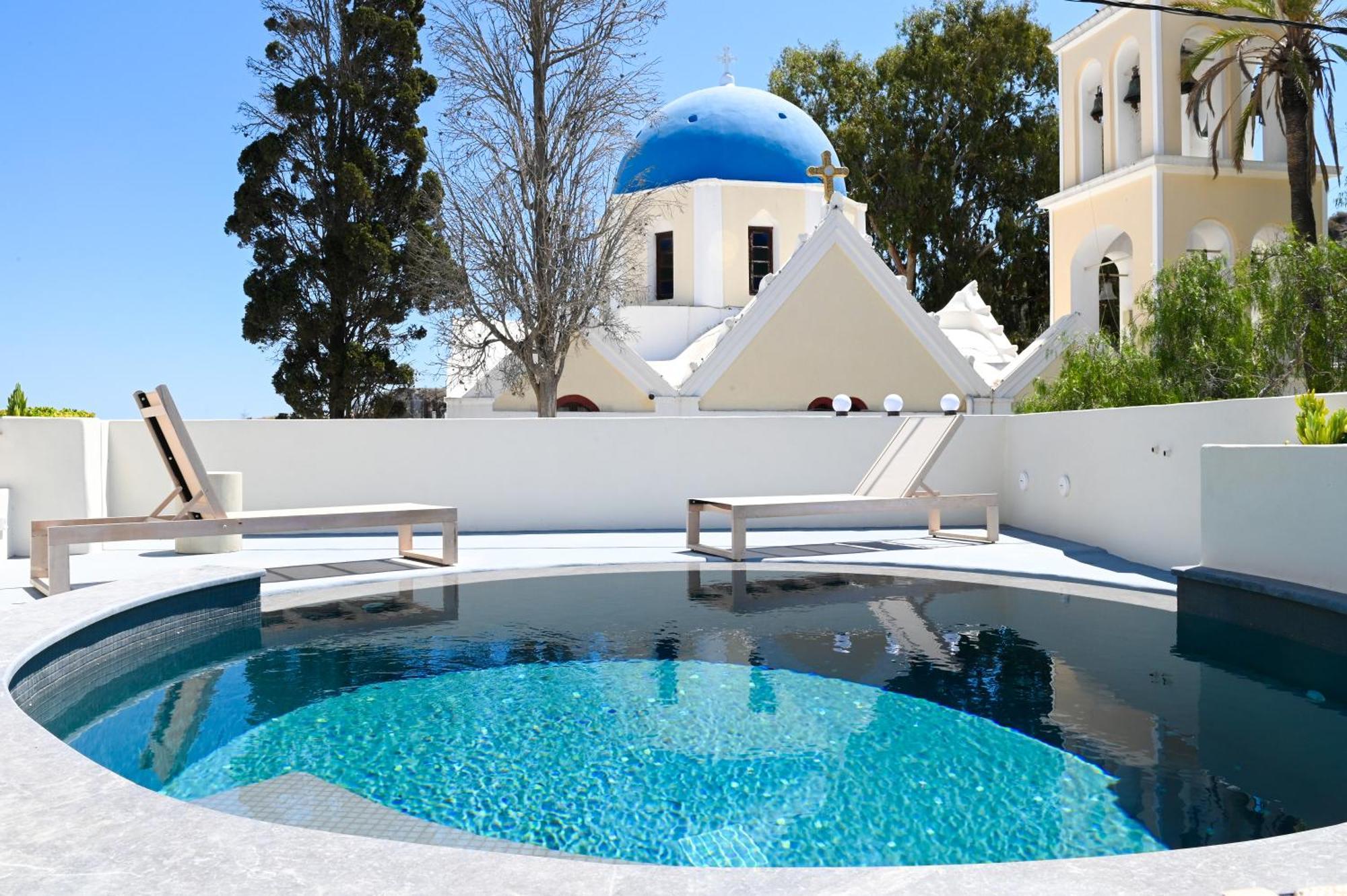Naos Suites Vóthon Kültér fotó